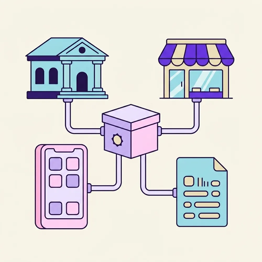 Integrations connecting your tools into one tidy hub